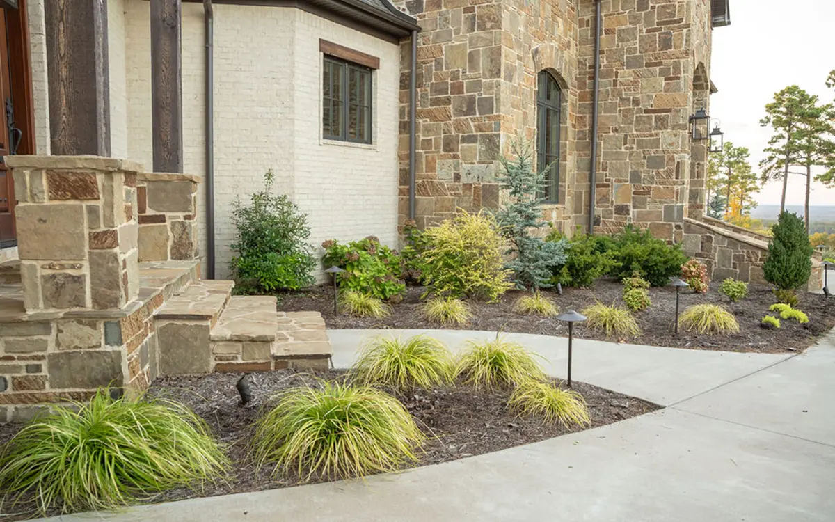landscaping by white oak lawn & sprinkler
