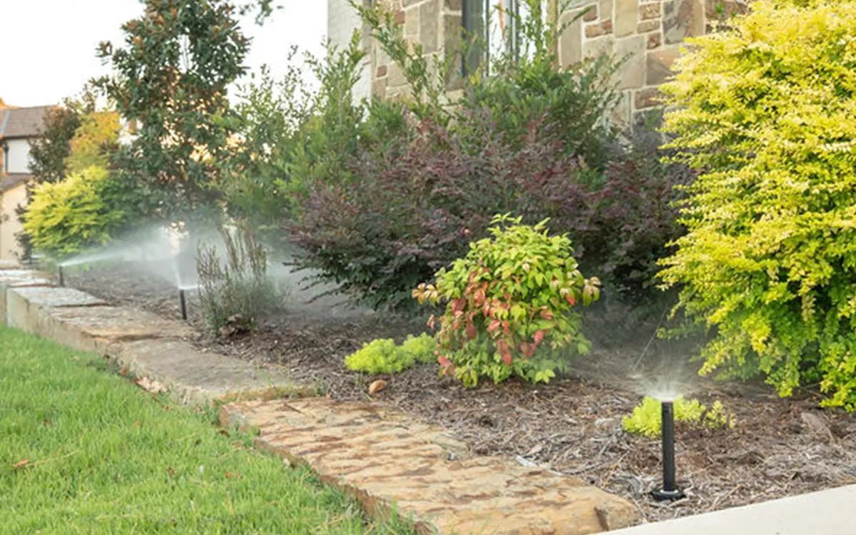 sprinkler system installed by white oak lawn & sprinkler