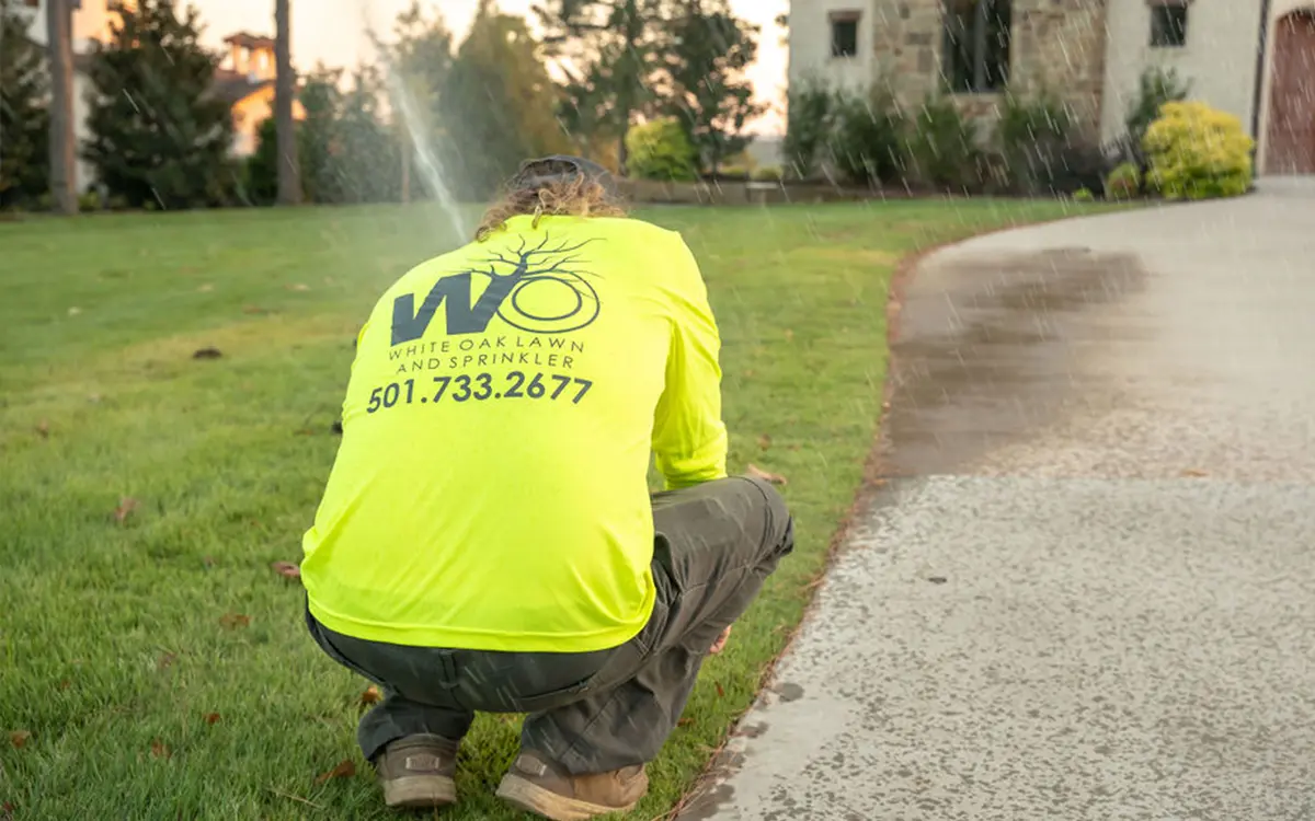 sprinkler system maintenance by white oak lawn & sprinkler